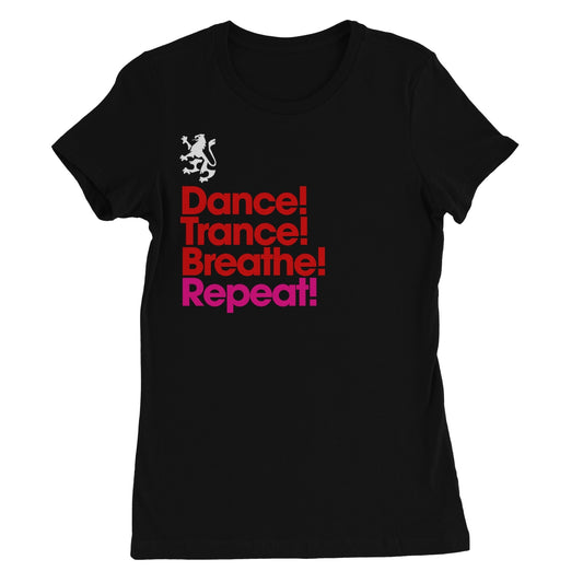 Gatecrasher Relive: Dance Trance Breathe Repeat Women's T-Shirt