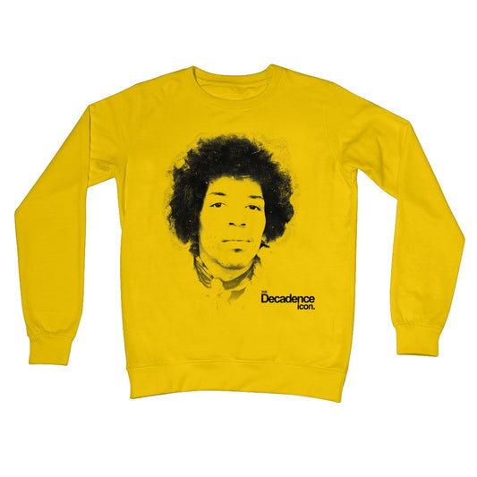 Icon | Jimi Hendrix Crew Neck Sweatshirt