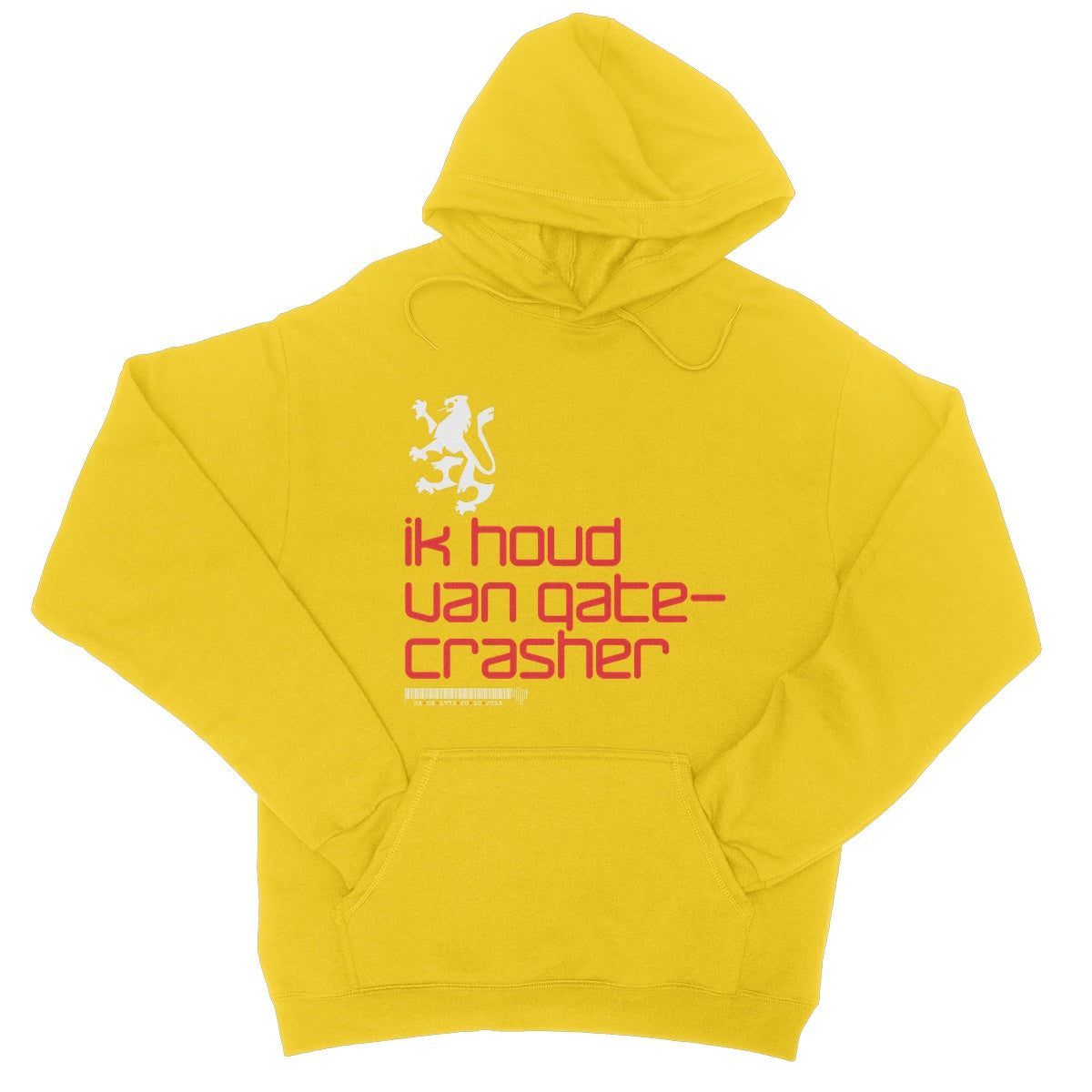 One for the Crazy Dutch Guys College Hoodie
