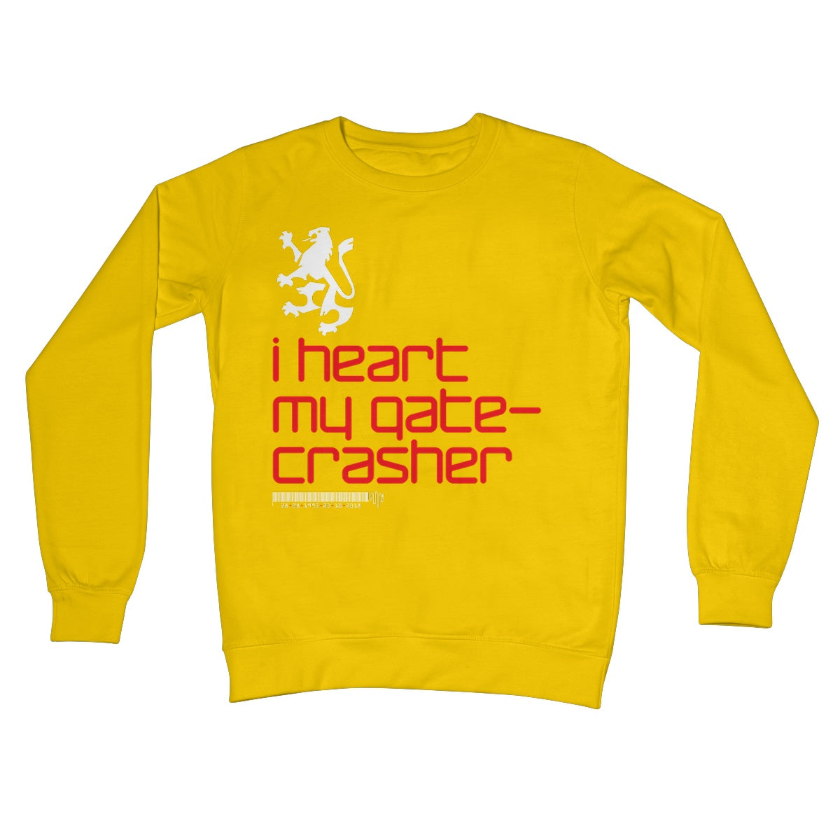 I Heart My Gatecrasher  Sweatshirt