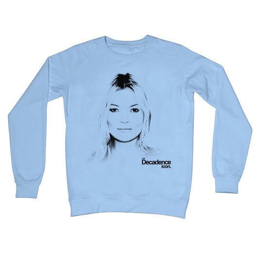 Icon | Kate Moss Crew Neck Sweatshirt