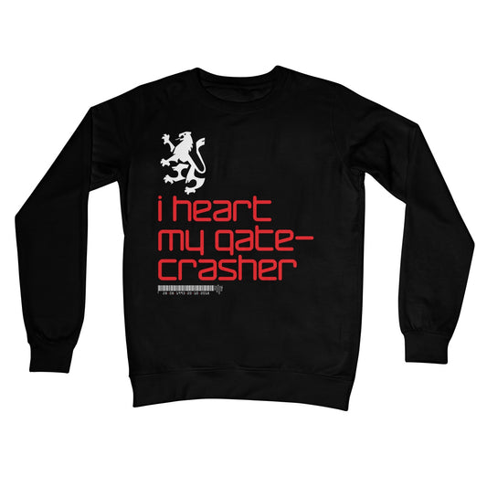 I Heart My Gatecrasher  Sweatshirt